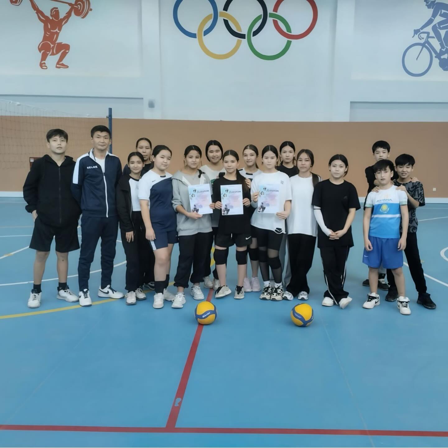 🏐 VOLLEYBALL: VICTORY BALLS OF THE WINTER TOURNAMENT ❄️ Жайлы&hellip;