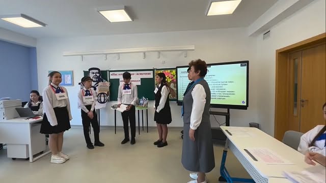 ✨НАСЛЕДИЕ АБАЯ — ИСТОЧНИК ВОСПИТАНИЯ✨ В Инженерной школе №290 Келешек&hellip;